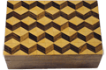 Wooden Box - Cubes (4