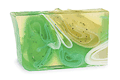 Lemongrass/Cranberry Seeds SoapJabón de Glicerina Limoncillo & Semillas de Arándano 