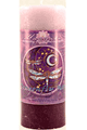 Mandala Candle - Dragonfly Moon (Intuition)