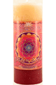 Mandala Candle - Golden Lotus (Vitality)