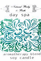 Natural Body & Bath Soy Candle - Day Spa