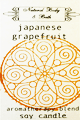 Natural Body & Bath Soy Candle - Japanese Grapefruit
