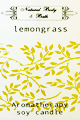Natural Body & Bath Soy Candle - Lemongrass