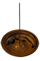 Shoyeido Hand-Thrown Incense Burner - Mocha