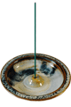 Shoyeido Hand-Thrown Incense Burner - Calico