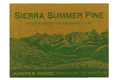Juniper Ridge Wildcrafted Organic Soap - Sierra Summer Pine